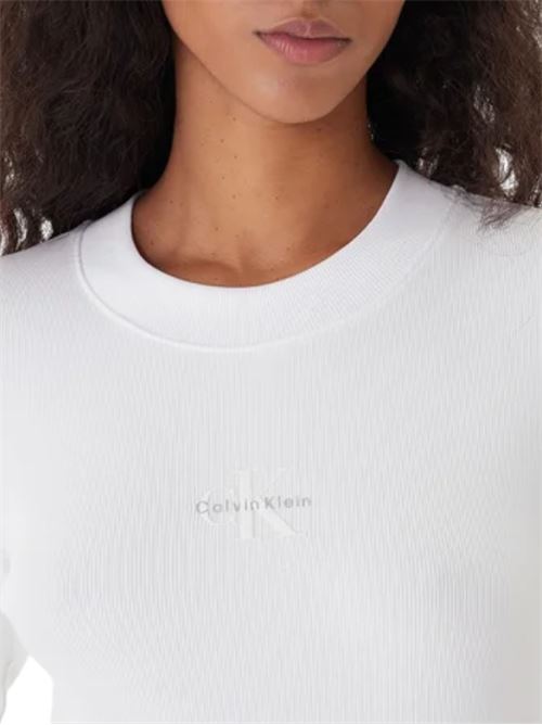 T-shirt corta a maniche lunghe Calvin Klein Jeans | LV047A803GYAA